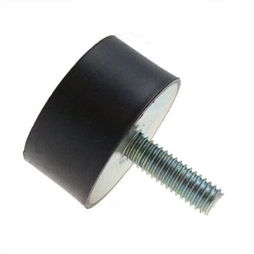 M10 x 25mm Anti-Vibration Mount - Male Flat Buffers (Weight Rating 436.5 kg) | Vital Parts